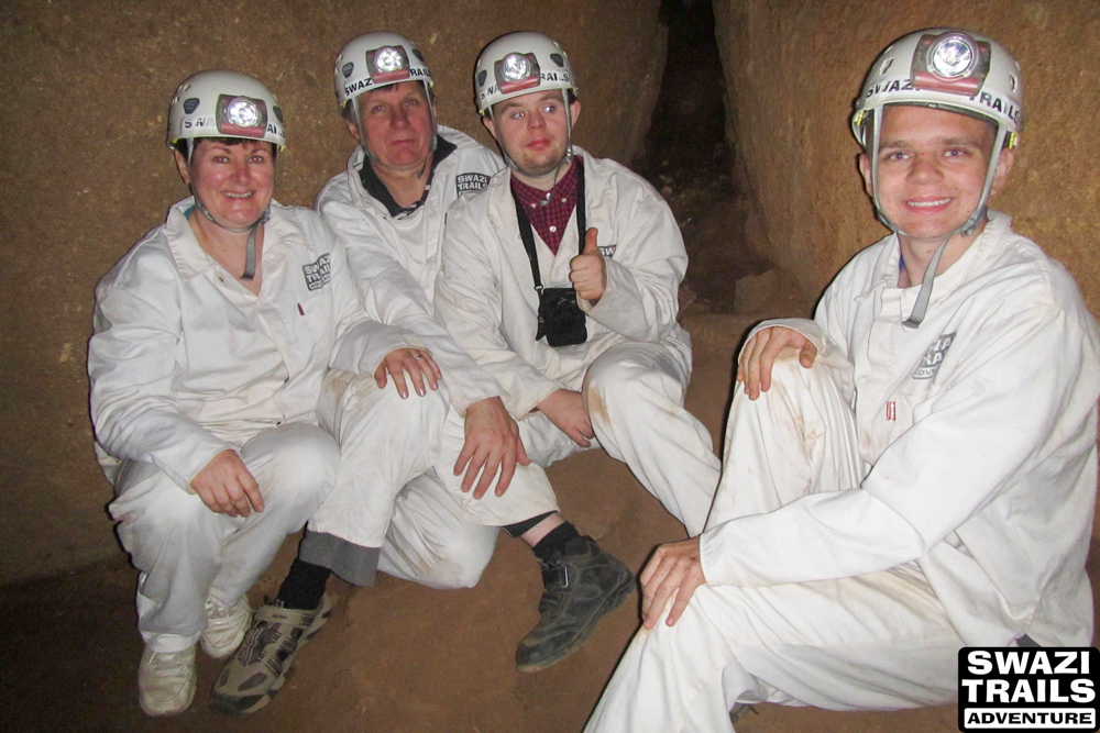 How family caving with SwaziTrails